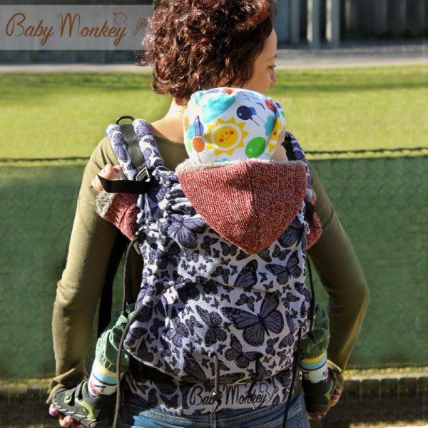 Mochila Ergonómica Regolo Butterfly BabyMonkey